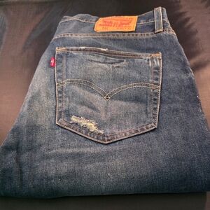 Levis 511 Mens Jeans, Ripped Distressed